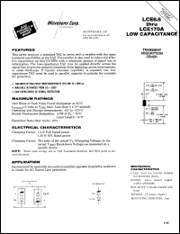 datasheet for LCE16A by Microsemi Corporation