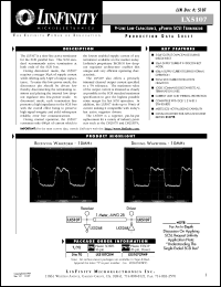 datasheet for LX5107CDW by Microsemi Corporation