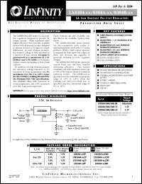 datasheet for LX8384B-00CP by Microsemi Corporation