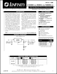 datasheet for LX8385-05IDD by Microsemi Corporation