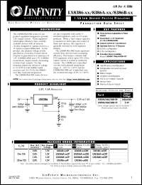 datasheet for LX8386-00CDD by Microsemi Corporation