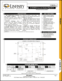 datasheet for LX8630-00CDD by Microsemi Corporation