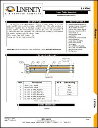 datasheet for LX9506 by Microsemi Corporation