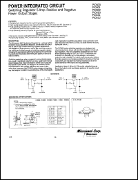 datasheet for PIC601 by Microsemi Corporation