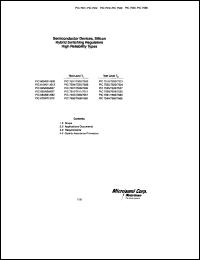 datasheet for PIC7501 by Microsemi Corporation