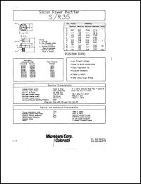 datasheet for R35100 by Microsemi Corporation