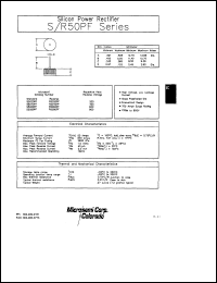 datasheet for R5020PF by Microsemi Corporation