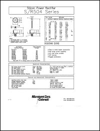 datasheet for R504100 by Microsemi Corporation