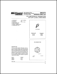 datasheet for SD1050 by Microsemi Corporation