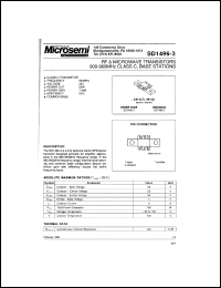 datasheet for SD1496-03 by Microsemi Corporation