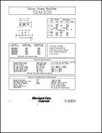 datasheet for SDM30002 by Microsemi Corporation