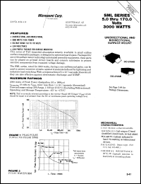 datasheet for SMLG10CA by Microsemi Corporation