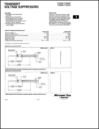 datasheet for TVS310SM by Microsemi Corporation