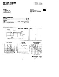 datasheet for UZ4113 by Microsemi Corporation