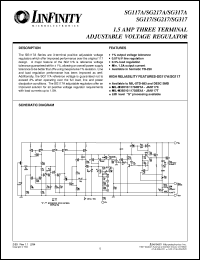 datasheet for SG117AF/883B by Microsemi Corporation