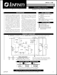 datasheet for LX1431CDM by Microsemi Corporation