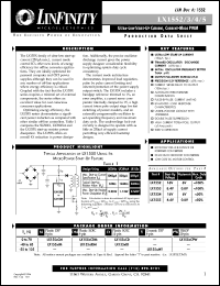 datasheet for LX1552CD by Microsemi Corporation