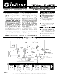 datasheet for LX1664CN by Microsemi Corporation