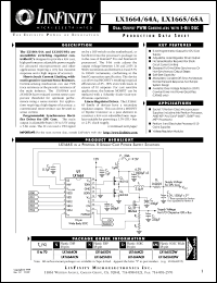 datasheet for LX1665ACN by Microsemi Corporation