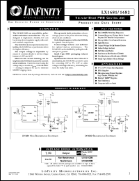 datasheet for LX1682CDM by Microsemi Corporation