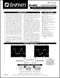 datasheet for LX5111ACDP by Microsemi Corporation