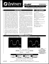 datasheet for LX5115ACD by Microsemi Corporation