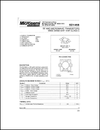 datasheet for SD1468 by Microsemi Corporation