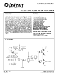 datasheet for SG1526J/883B by Microsemi Corporation