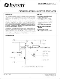 datasheet for SG1532J/883B by Microsemi Corporation