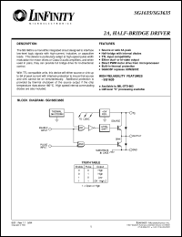 datasheet for SG1635R/883B by Microsemi Corporation