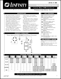 datasheet for SG1842F/DESC by Microsemi Corporation