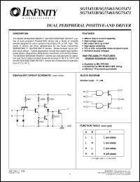 datasheet for SG55451BL/883B by Microsemi Corporation