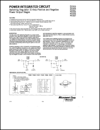 datasheet for PIC625 by Microsemi Corporation