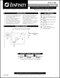 datasheet for SG3546DM by Microsemi Corporation