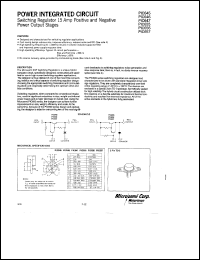 datasheet for PIC645 by Microsemi Corporation