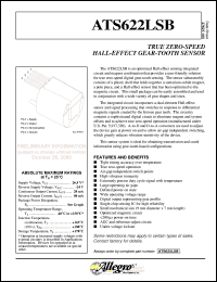 datasheet for ATS622LSB by Allegro MicroSystems, Inc.