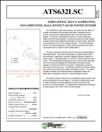 datasheet for ATS632LSC by Allegro MicroSystems, Inc.