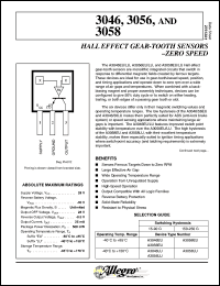 datasheet for A3046LU by Allegro MicroSystems, Inc.