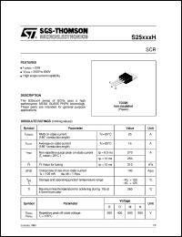 datasheet for S2516BH by SGS-Thomson Microelectronics