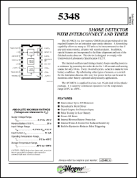 datasheet for A5348CA by Allegro MicroSystems, Inc.