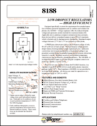 datasheet for A8188SLT-25 by Allegro MicroSystems, Inc.