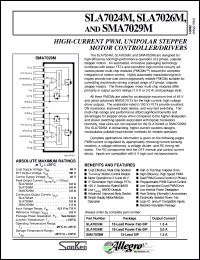 datasheet for SMA7029M by Allegro MicroSystems, Inc.