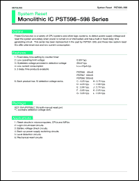 datasheet for PST598FN by 