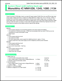 datasheet for MM1026AD by 