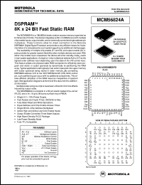 datasheet for MCM56824AZP35 by Motorola