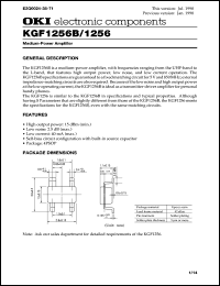 datasheet for KGF1256 by 