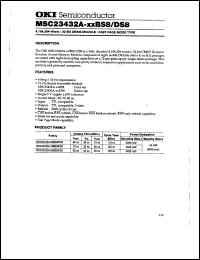 datasheet for MSC23432A-70BS8 by 