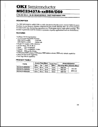 datasheet for MSC23437A-60BS9 by 