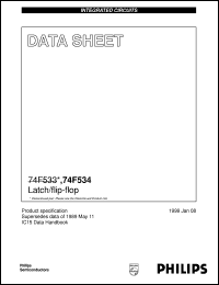 datasheet for N74F533N by Philips Semiconductors