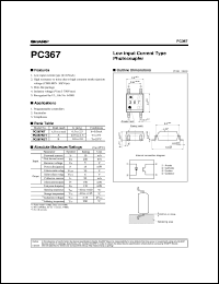 datasheet for PC367 by Sharp